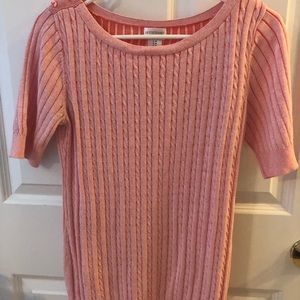 Pink/peach sweater